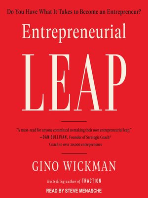 cover image of Entrepreneurial Leap